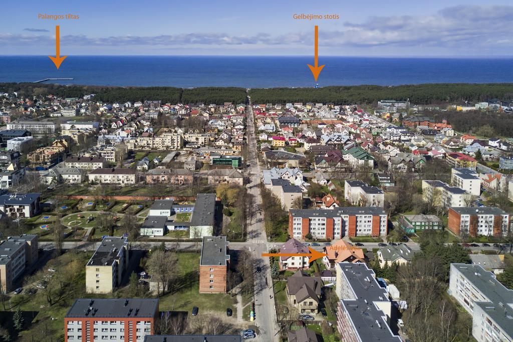Adeles Vila Palanga Kültér fotó